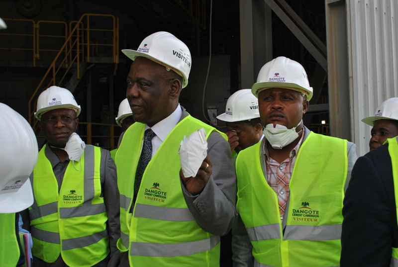 Projet de construction de la cimenterie DANGOTE: LE MINMIDT FAIT LE POINT